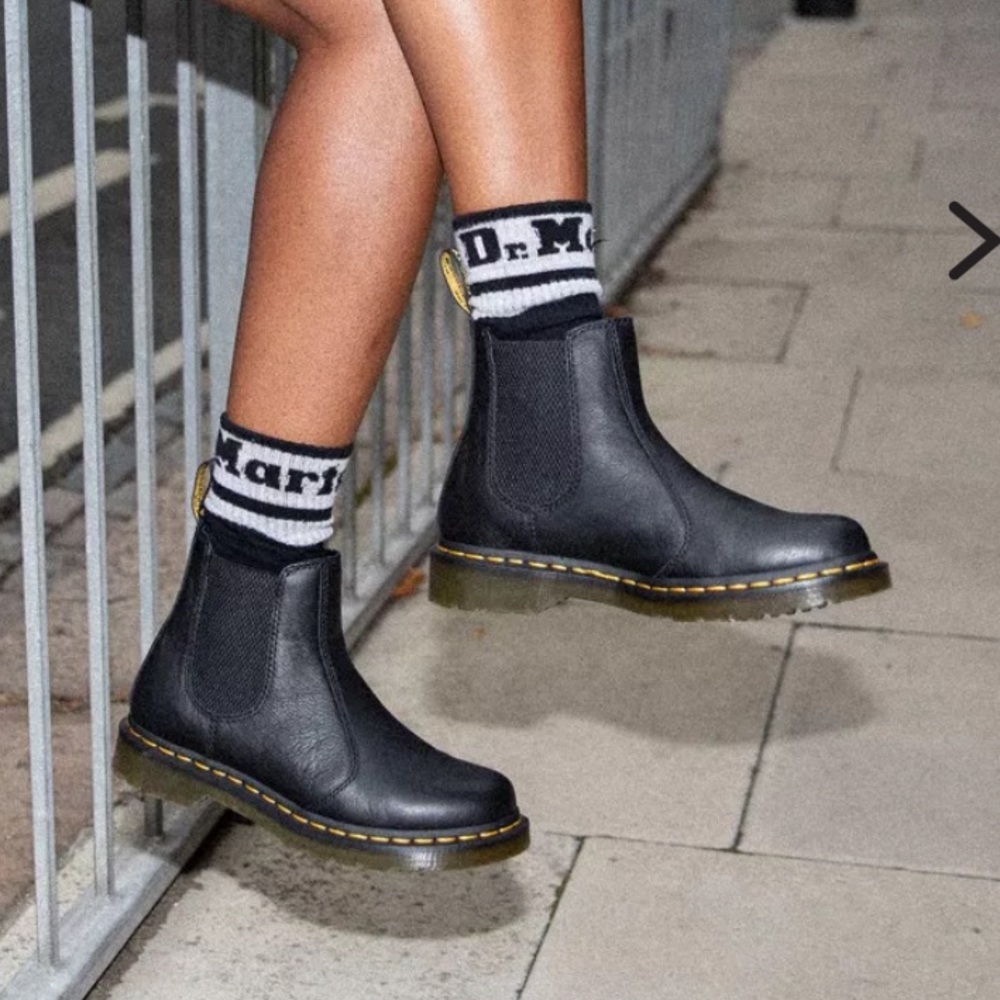 Dr. Martens Black Ankle Boots